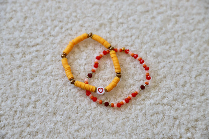 Bracelet - Orange & Jaune  🌼
