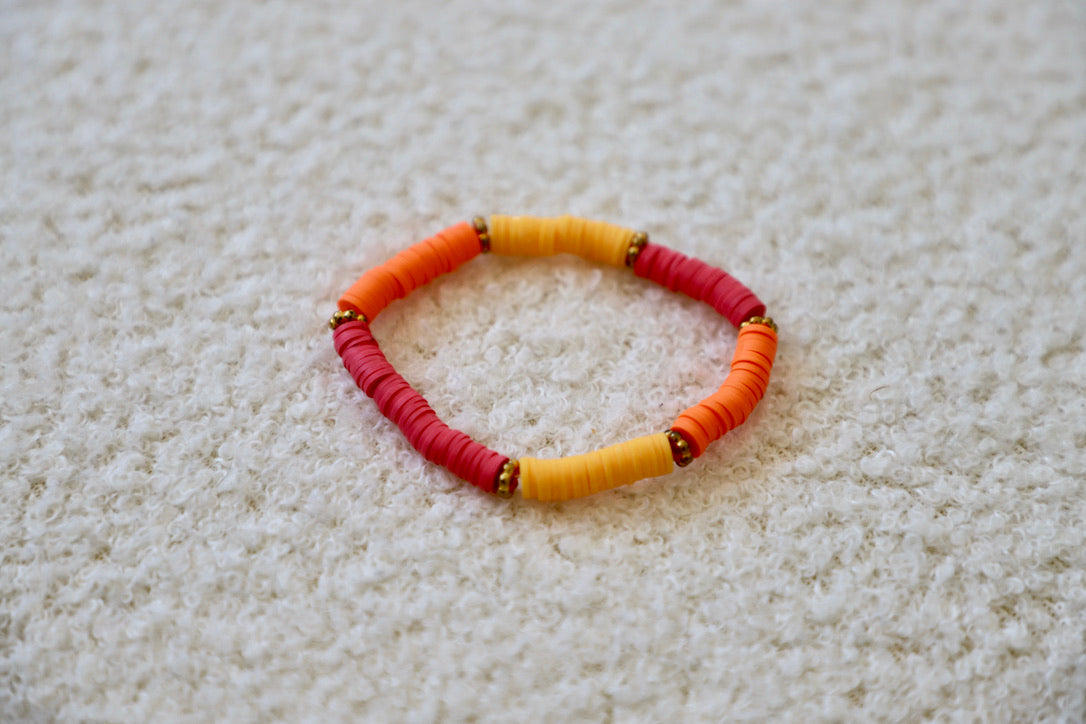 Bracelet - Orange & Jaune  🌼