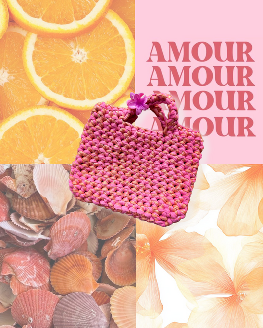 Sac OLIA - Fushia & orange  🧡