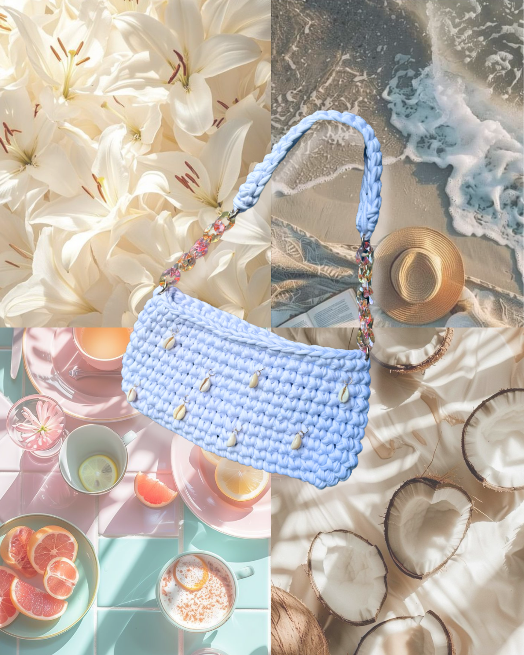 Sac SOLEA - Blanc coquillages  🤍