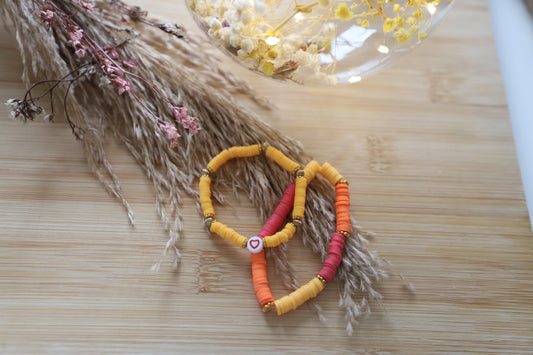 Bracelet - Orange & Jaune  🌼