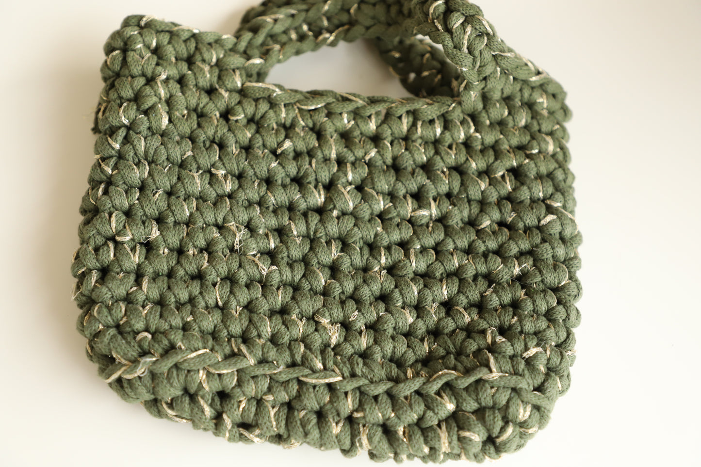 Sac OLIA - Kaki & doré  💚