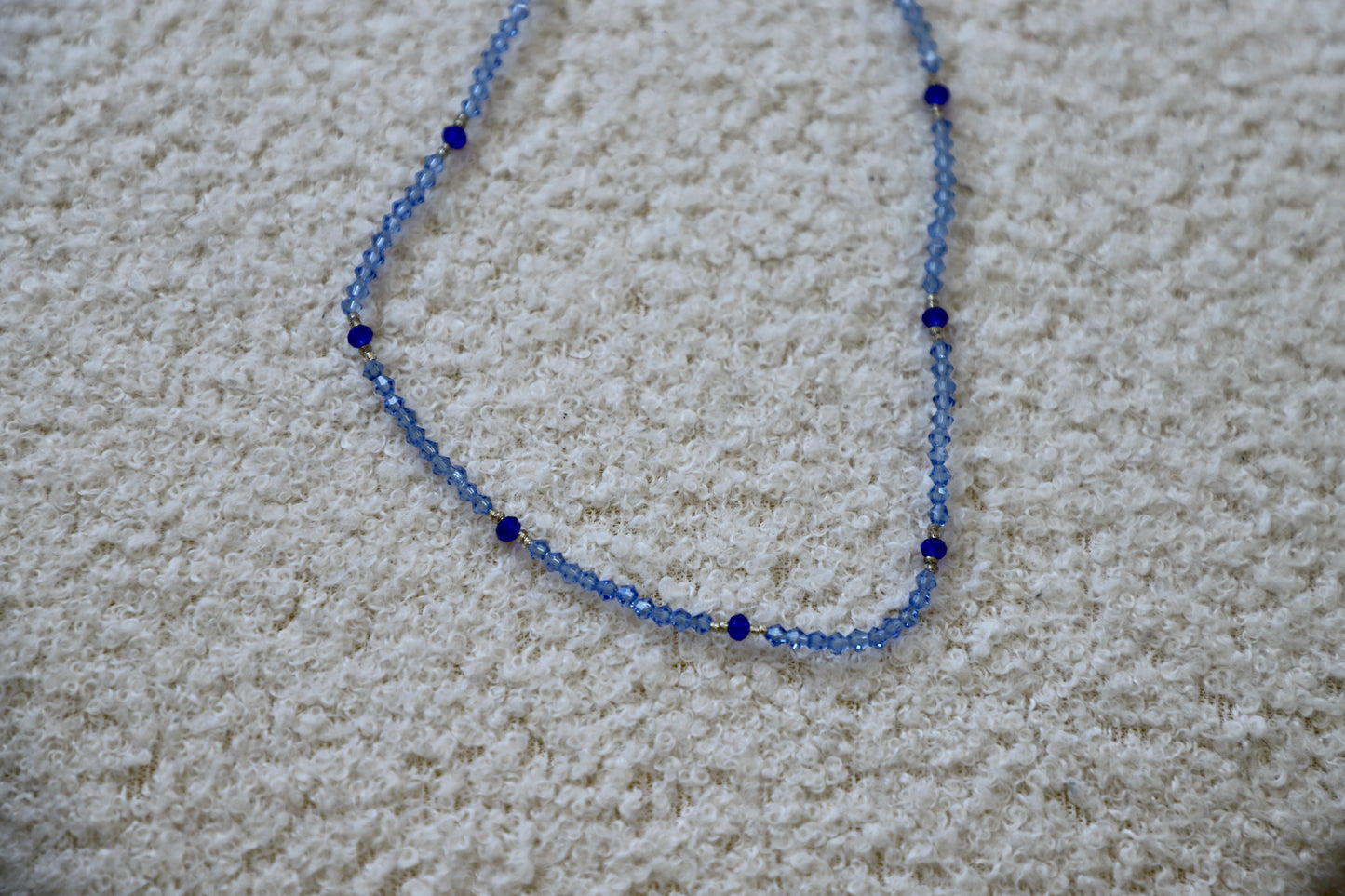 Collier Rocaille - Bleu  🦋
