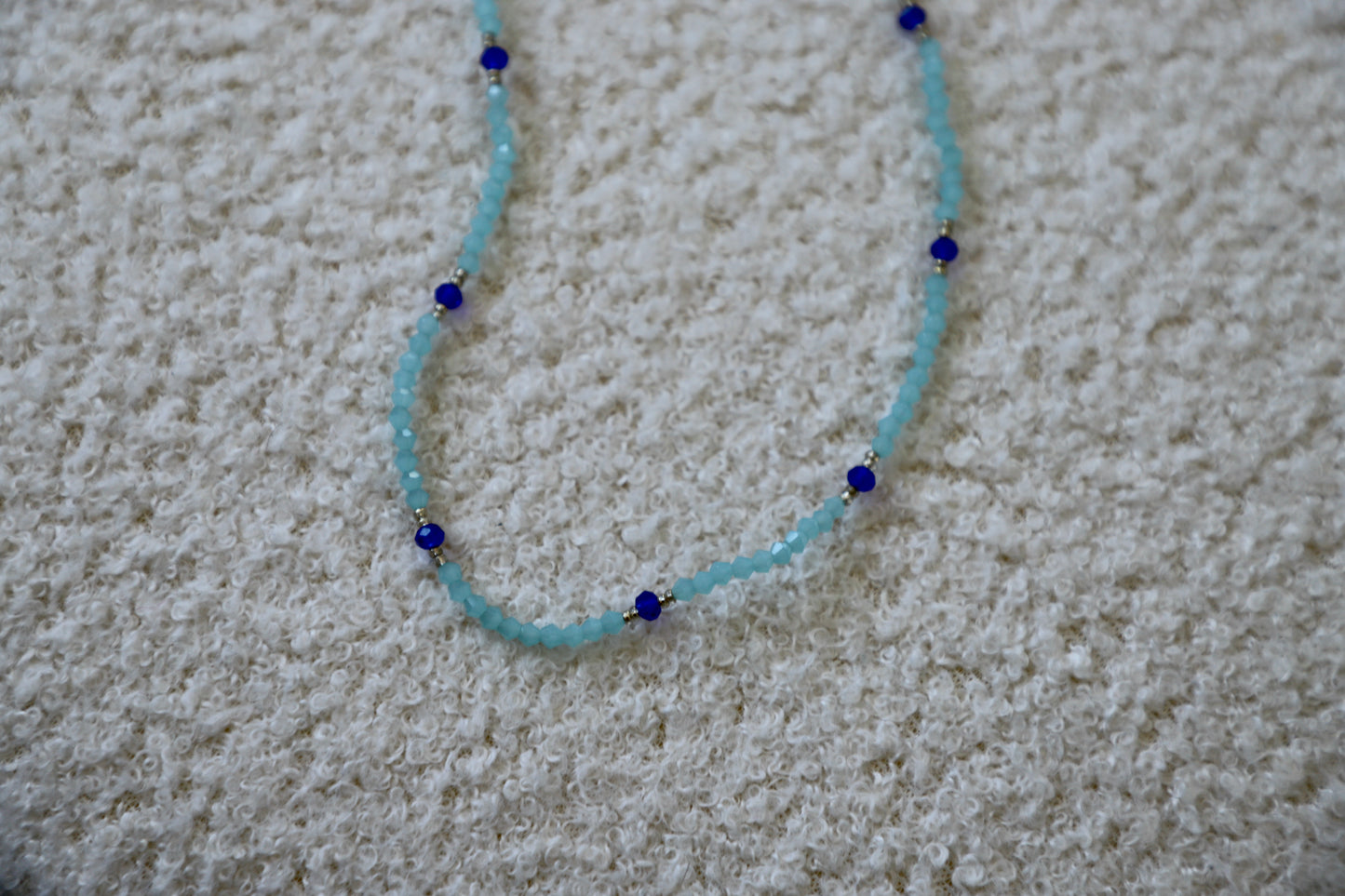 Collier Rocaille - Bleu  🦋