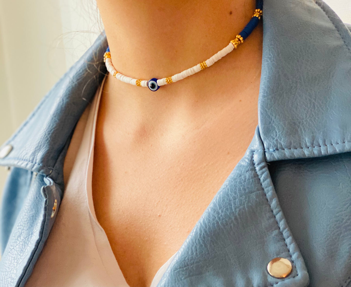 Collier Heishi - Ochju 💙🧿