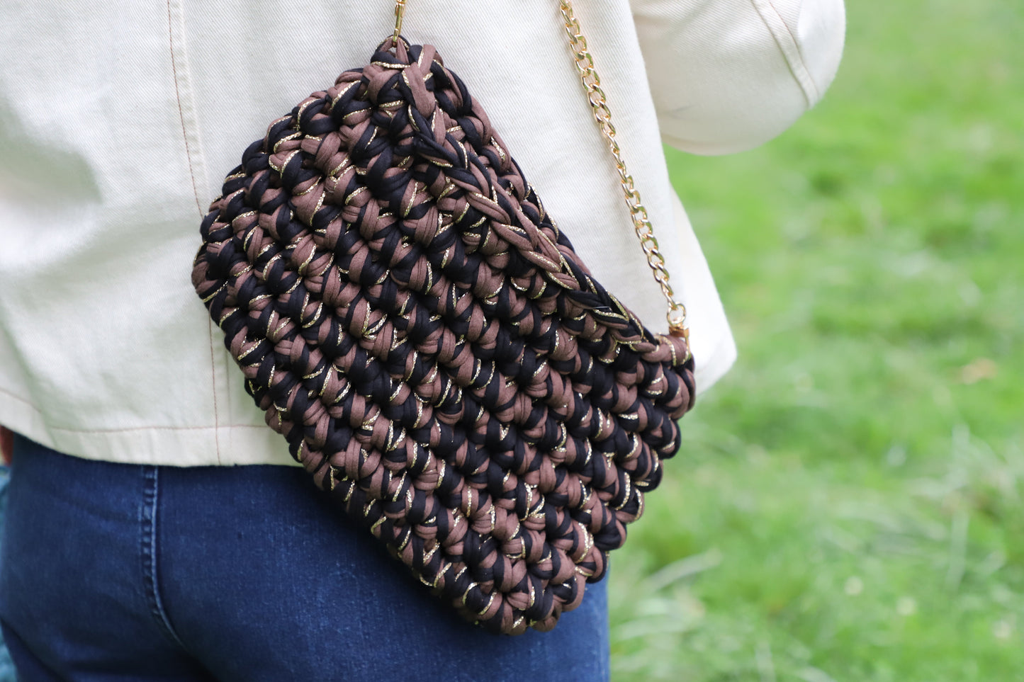 Sac SOLEA - Marron & Noir 🐻